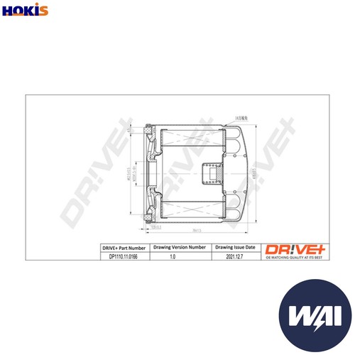 Oil filter dp1110 0166 - oil, dp1110.11.0166