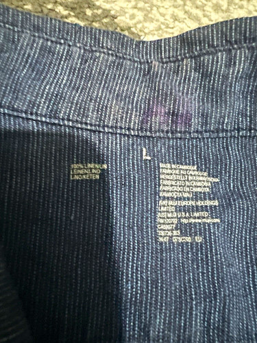 Muji men blue chambray - men's,