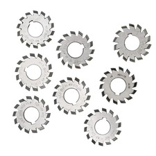 Set of 8 High Speed Steel