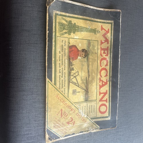 Vintage meccano construction - meccano,