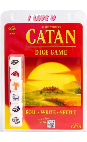 Catan dice game - catan, clamshell