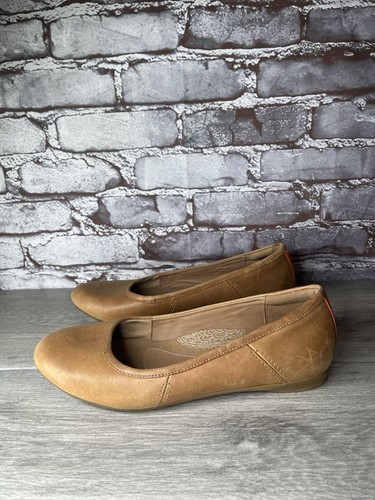 Clarks tan brown leather - brown,