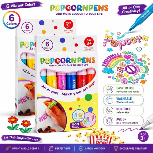 6pcs magic popcorn - magic, diy