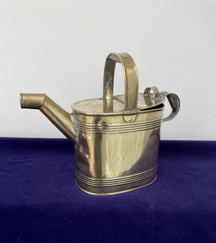 Vintage brass hot water - brass, kettle