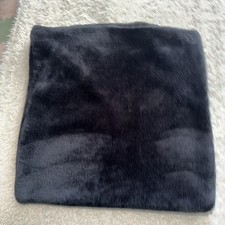 Zara Home Black Faux Fur