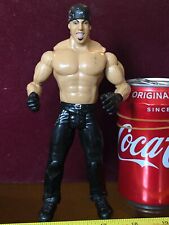 Chuck Plumbo WRESTLER WWE WWF Official Action Figure Wrestling Black Outfit