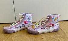 NEXT  Light Purple Hip Hop/Kawaii High Canvas shoes Size 6 -Excellent condition