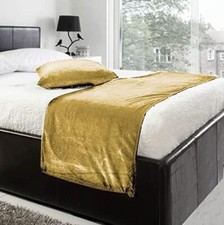 Velvet Bed Runner Set 50 x 210