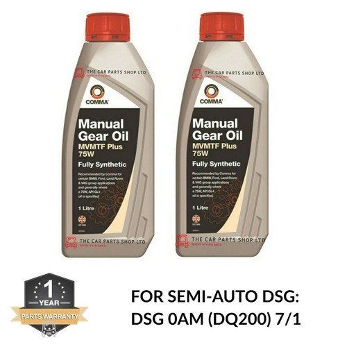 Semi auto dsg gearbox oil - semi,