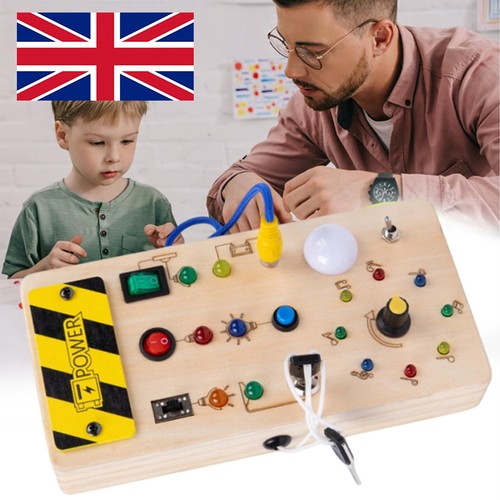 Montessori busy board - busy, sensory