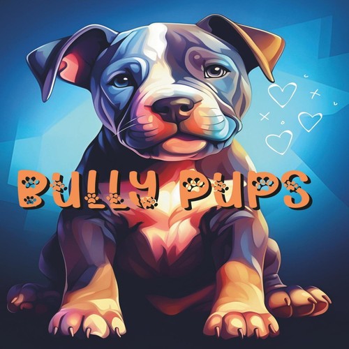 Bully pups coloring book - bully,