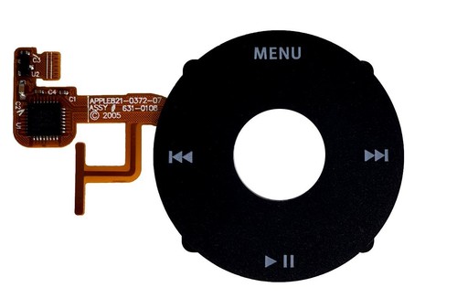 Black click wheel - black,
