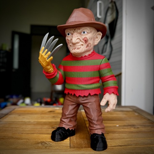 Freddy krueger figure print - krueger,