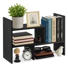 Wood Desktop Bookcase Book