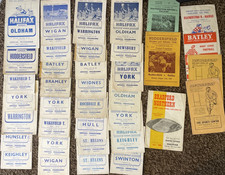 1957-66 Halifax Rugby League