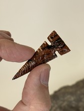 Mahogany Side Notch Arrow Head