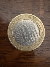 RARE misprinted 2003 Discovery of DNA - Double Helix Rare 2 Pound Coin