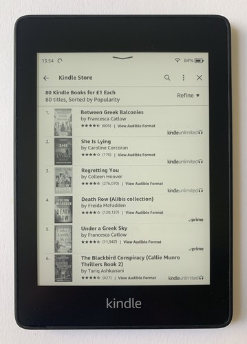 Amazon kindle paperwhite 10th - kindle, (10th