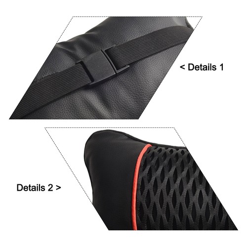 None pillow car relax black - none,
