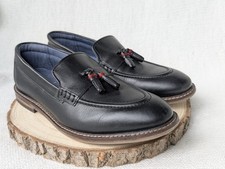 Next Boys Black Leather