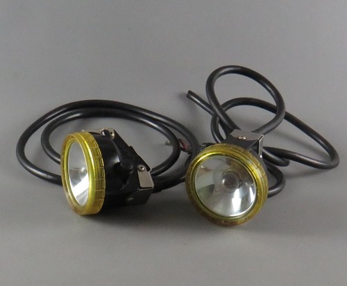 Vintage msa mine safety - 2, x