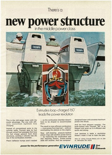 1970 evinrude triumph hp - 1970,