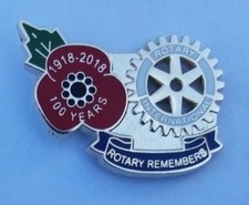 ROTARY INTERNATIONAL PIN BADGE