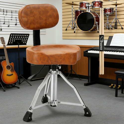 Hydraulic drum stool seat - drum,