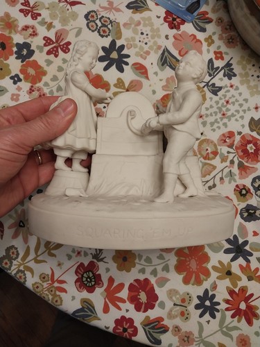 Parian statue - parian,