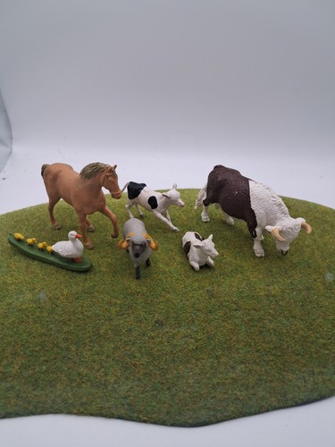 1969 britains farm - farm, cows