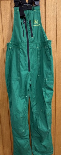 John deere green bib brace - john,