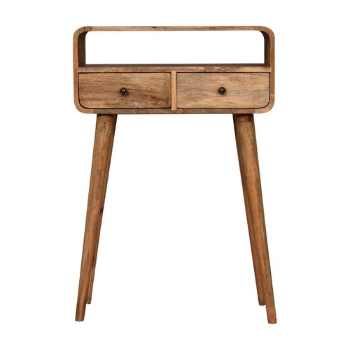 Solid mango wood - mini, curved