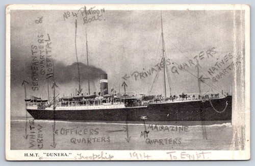 Antique british troopship - antique,