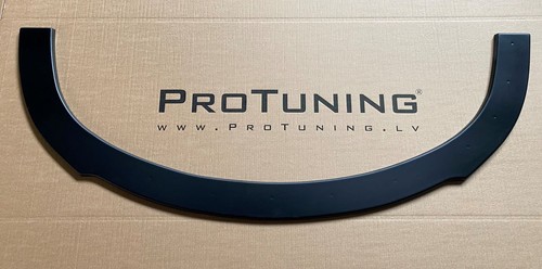 Front bumper spoiler skirt - front,
