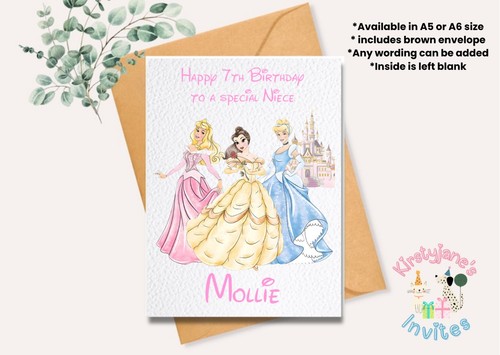 Personalised greetings card - personalised,