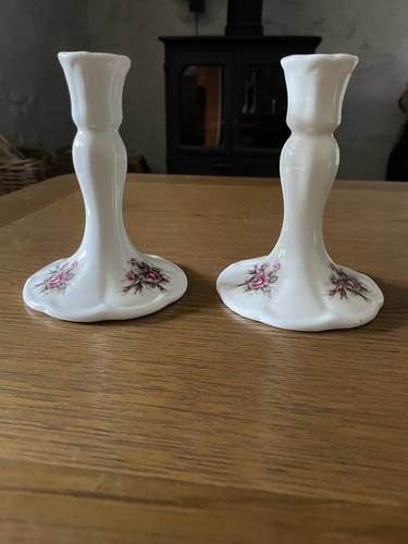 Staffordshire bone china pair - bone,