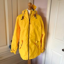 Gelert Ladies Yellow Stormlite Waterproof Rain Jacket UK 16
