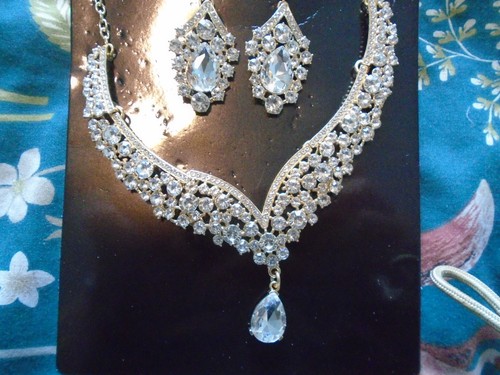 Diamonte crystal wedding