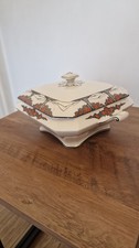 Crown Ducal Orange Tree Vegetable Bowl Including Lid