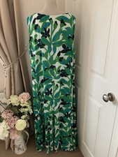 Adini Floral Sleeveless Maxi Dress Size L2 (20) Excellent Condition BNWOT