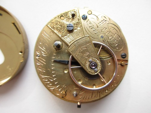 Verge fusee pocket watch - pocket,