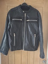 leather jacket mens small Peter Werth