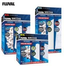 FLUVAL U2 U3 U4 FILTER MEDIA VALUE PACK BIOMAX FOAM POLY CARB FISH TANK AQUARIUM