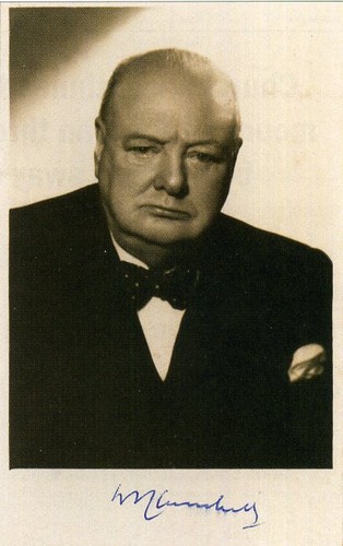 Winston churchill signed - winston,