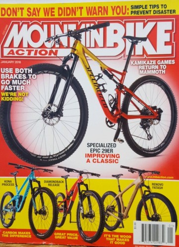 Mountain bike action jan 2018 - bike,