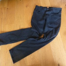 Hugo Boss Jeans Black Denim Men's W32 L31 Boss Orange READ DESC!!! Free UK P+P