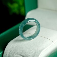 Blue Myanmar Jadeite Ring