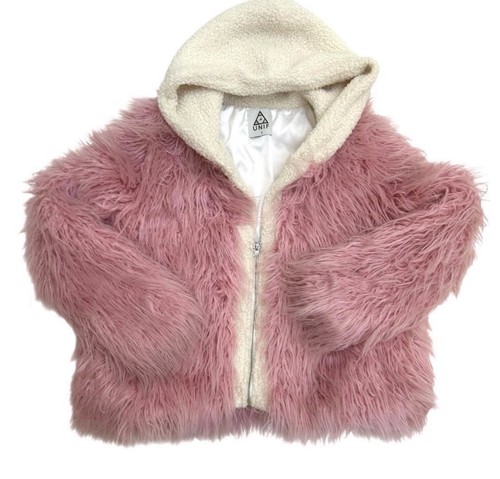Unif pixie jacket pink faux - pixie,