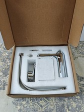 nuie BIN305 Binsey | Modern Bathroom Round Mono Basin Mixer Tap with Lever Hand