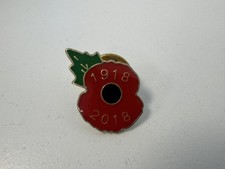2018 Popp.y Pin Badge  - Enamelled Poppie Pin Badge